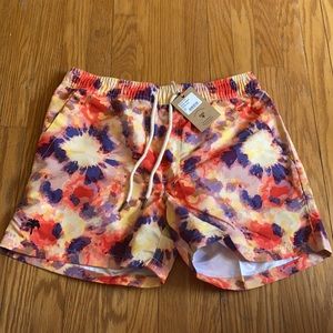 OAS Company Swim Shorts (Yellow Tie)